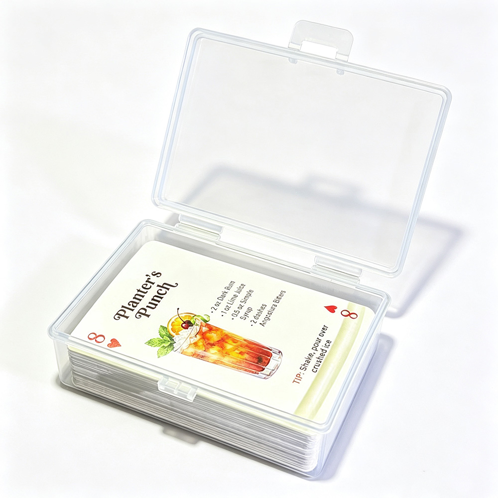 Cocktail Recipe Book - Talia 54 kart z oryginalnymi przepisami