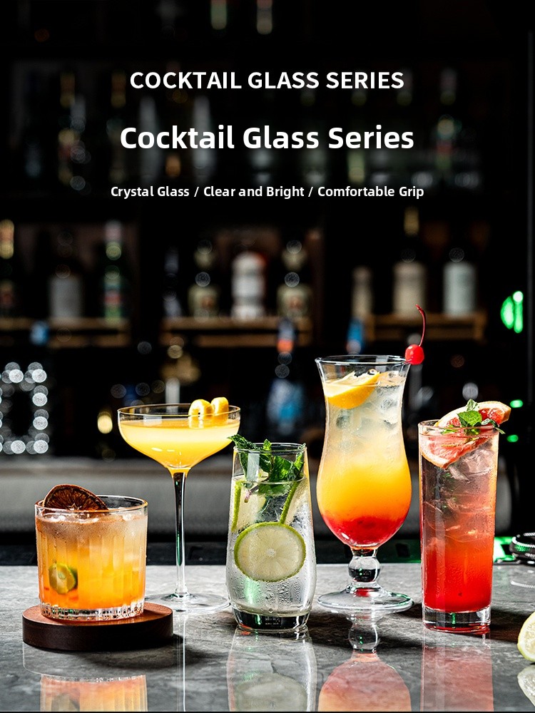 Highball Glass Set - Zestaw 6 szklanek do koktajli w