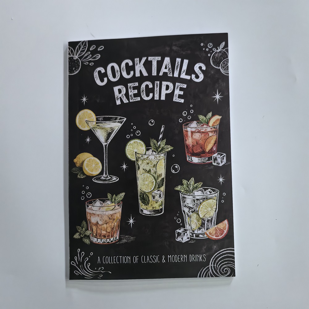 Cocktail Recipe Book - Przepisy na koktajle: Kolekcja klasycznych i