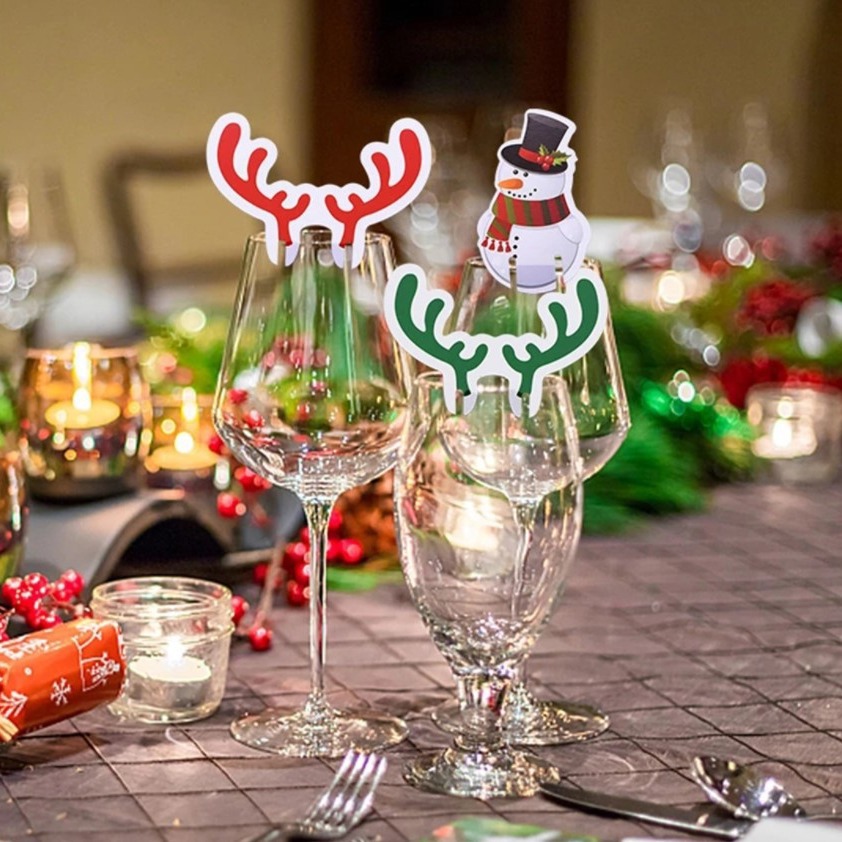 10 SZT. Świąteczne Nakładki na – Cocktail Recipe Book recenzja i cena