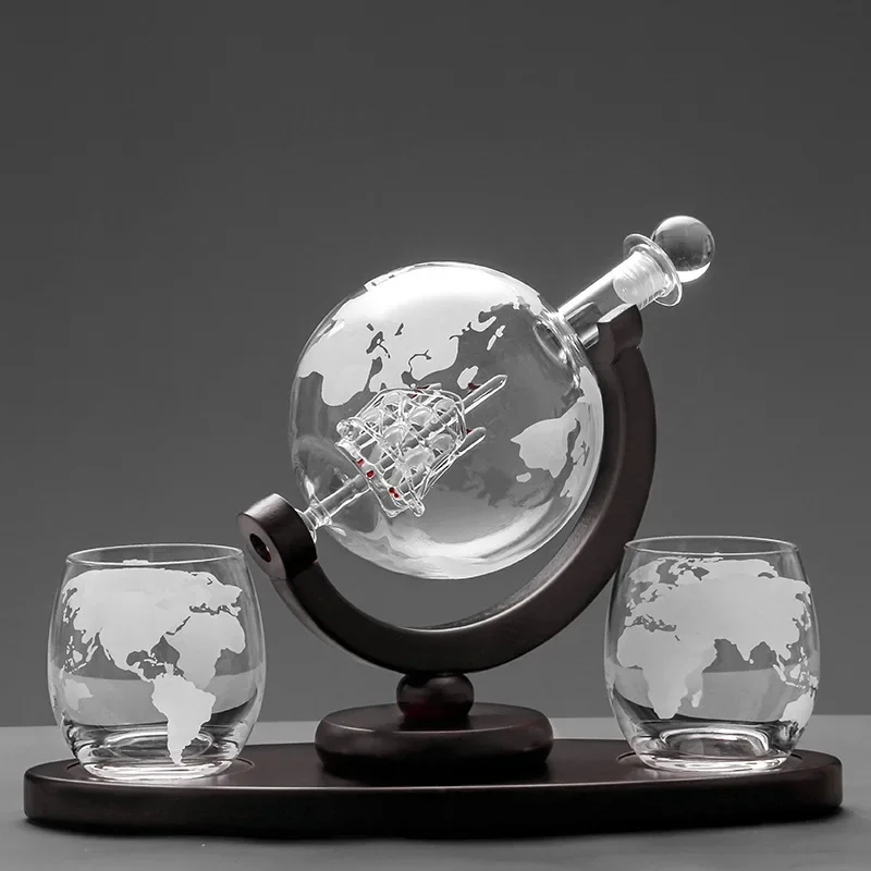 Zestaw kieliszków do whisky Cr – Decanter Globe Set recenzja i cena
