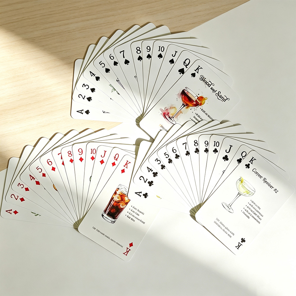 Talia 54 kart z oryginalnymi p – Cocktail Recipe Book recenzja i cena