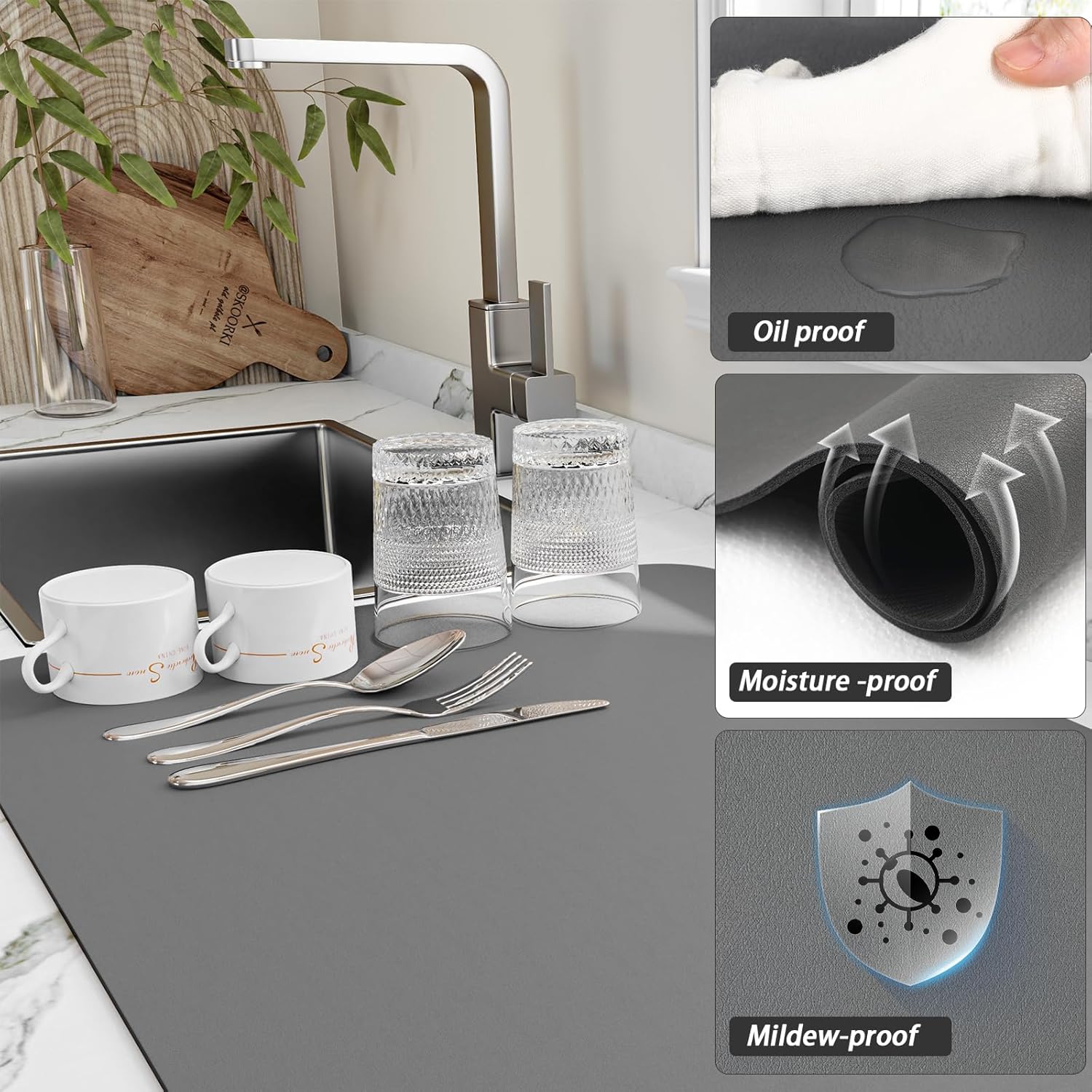 Klasyczna mata do suszenia nac – Bar Mat Rubber recenzja i cena