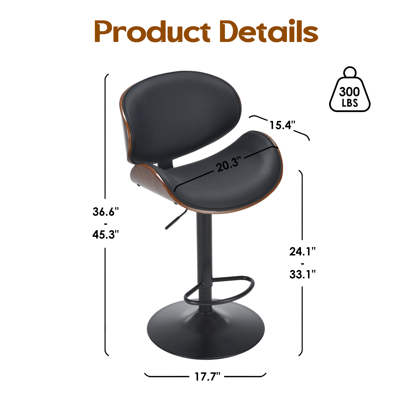 Farini Zestaw 2 obrotowych sto – Home Bar Set recenzja i cena