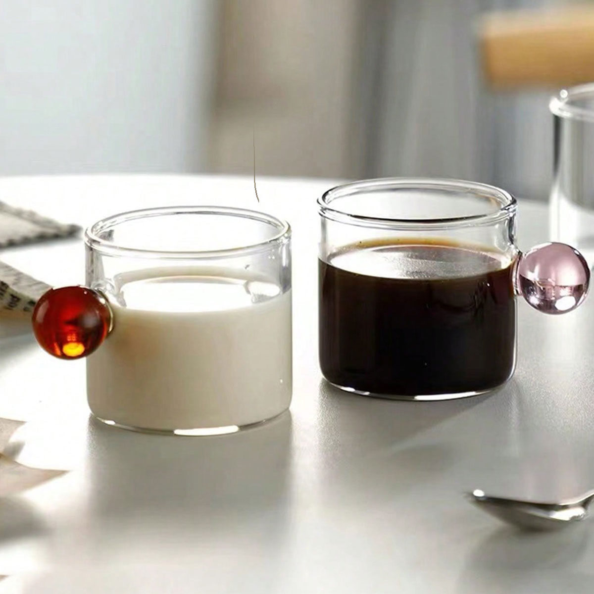 Wysokiej jakości, kolorowe szk – Highball Glass Set recenzja i cena