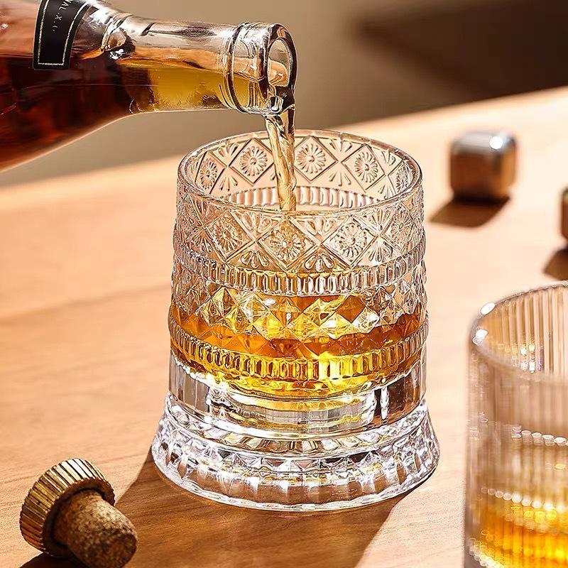 Kieliszki do whisky, obrotowe  – Highball Glass Set recenzja i cena