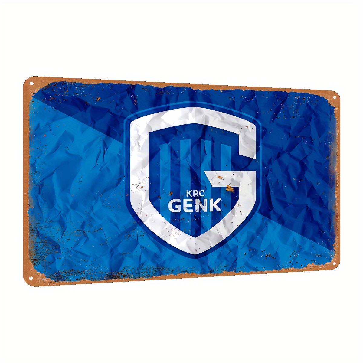 Tabliczka metalowa KRC Genk (8 – Home Bar And Restaurant recenzja i cena