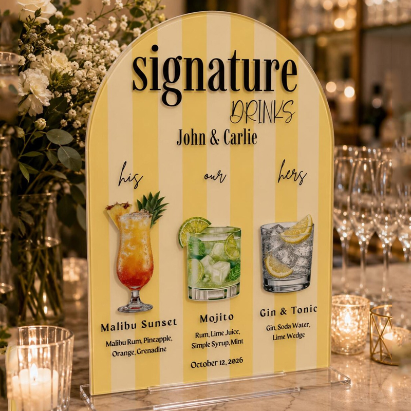 Personalizowana tabliczka z dr – Cocktail Recipe Book recenzja i cena