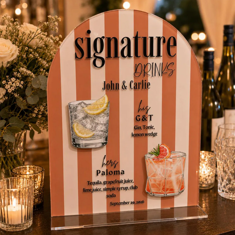 Personalizowana tabliczka z dr – Cocktail Recipe Book recenzja i cena