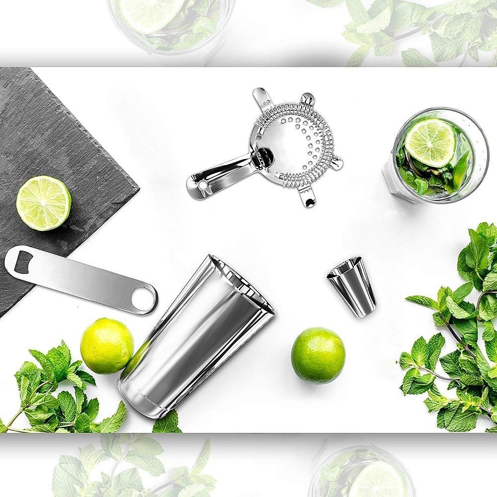 15-częściowy zestaw do koktajl – Cocktail Recipe Book recenzja i cena