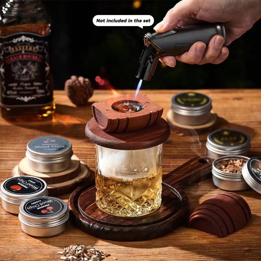Zestaw do wędzenia koktajli –  – Highball Glass Set recenzja i cena