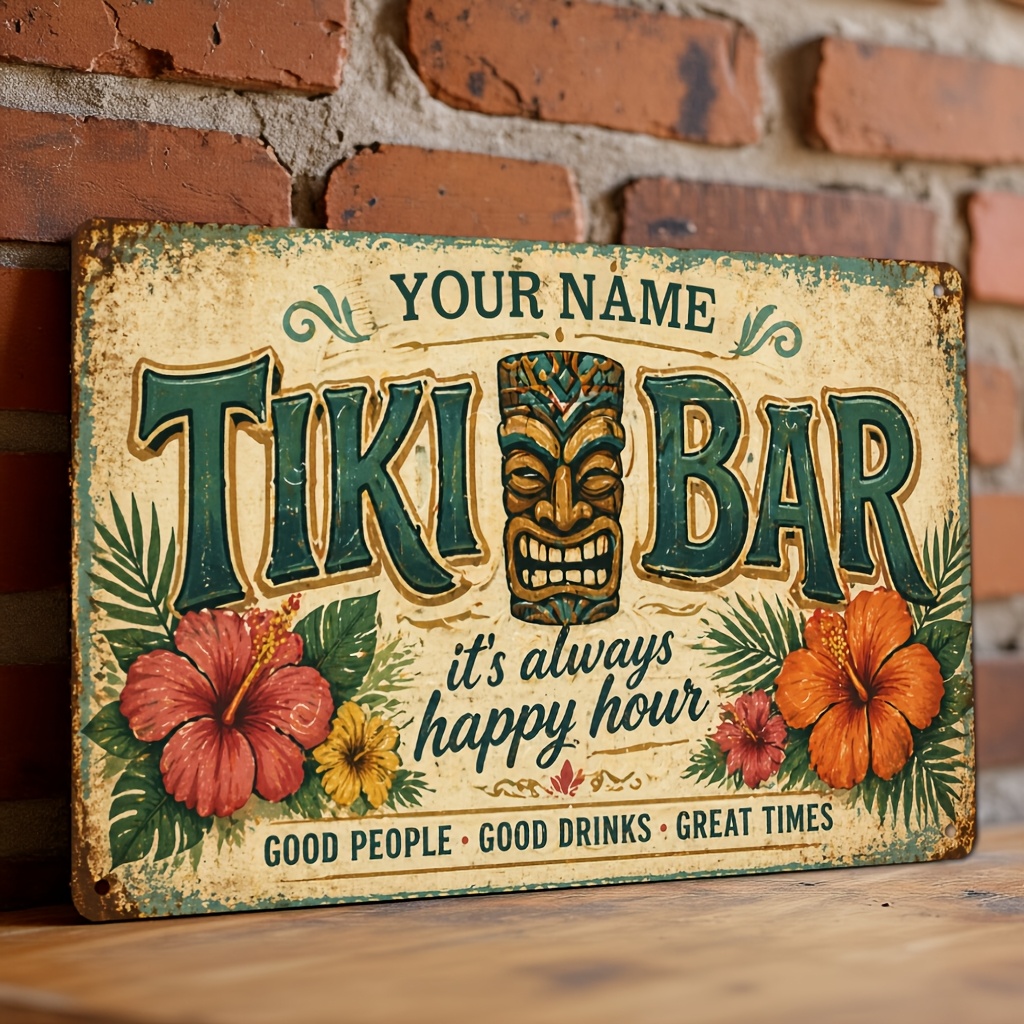 Spersonalizowana metalowa tabl – Home Bar Signs recenzja i cena