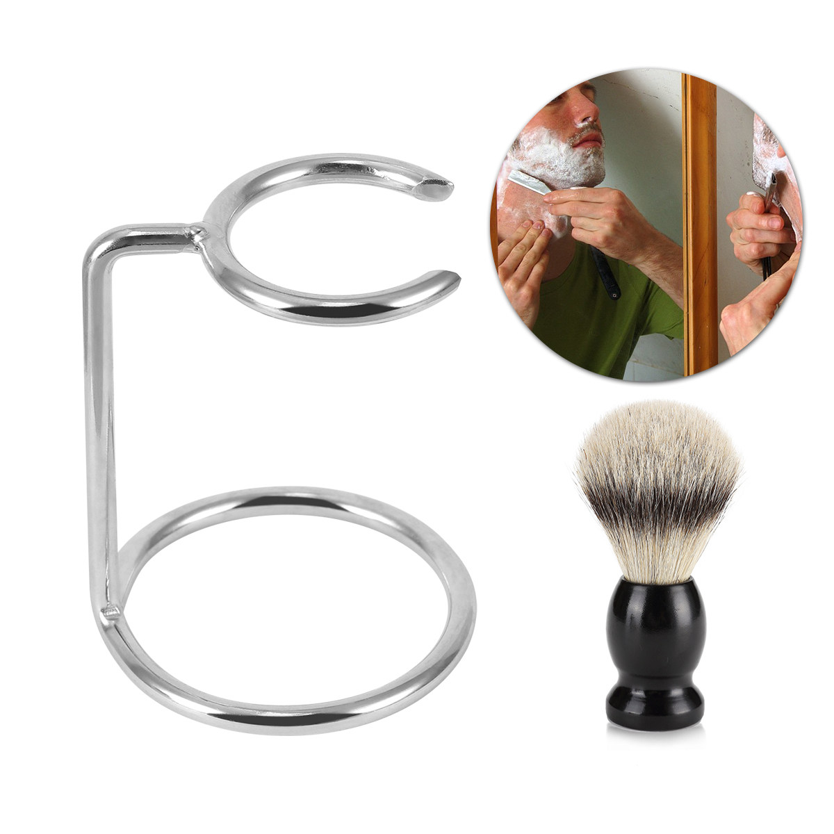 Stalowy uchwyt na pędzel do go – Home Barber recenzja i cena