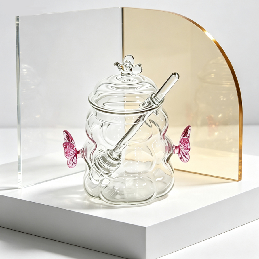 Szklany pojemnik na miód z wys – Highball Glass Set recenzja i cena
