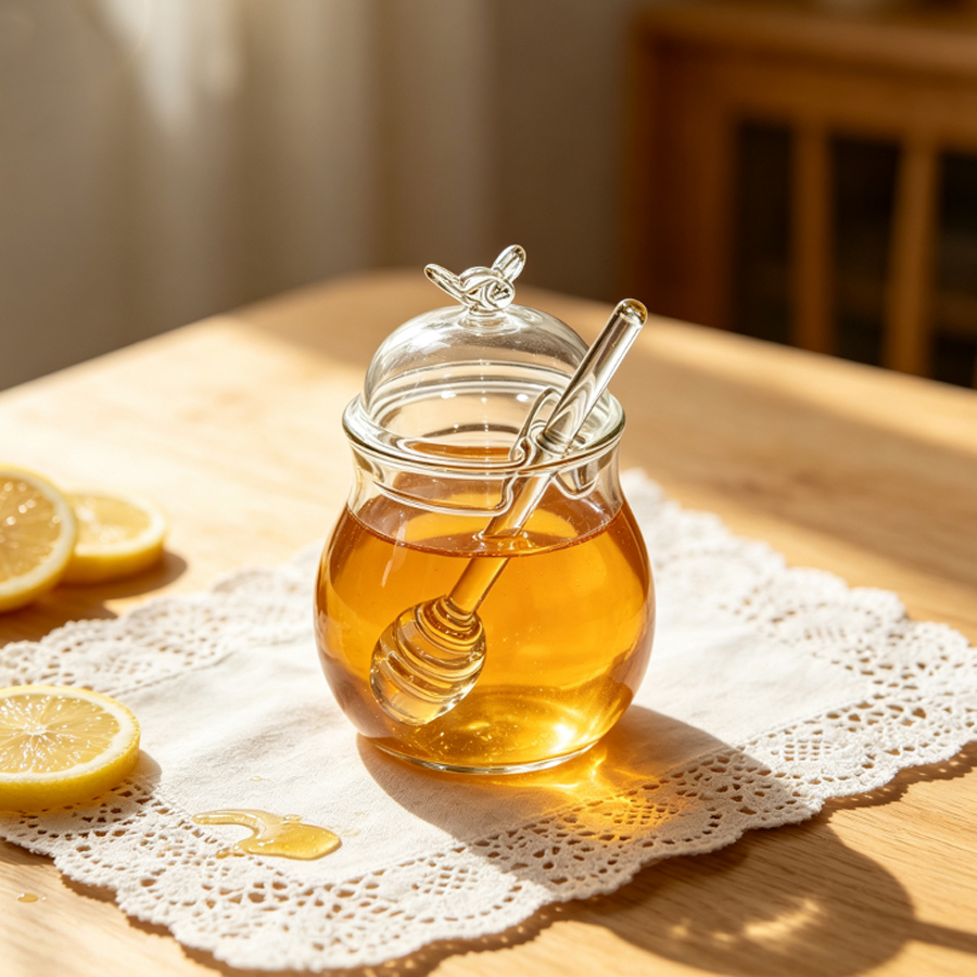 Szklany pojemnik na miód z wys – Highball Glass Set recenzja i cena