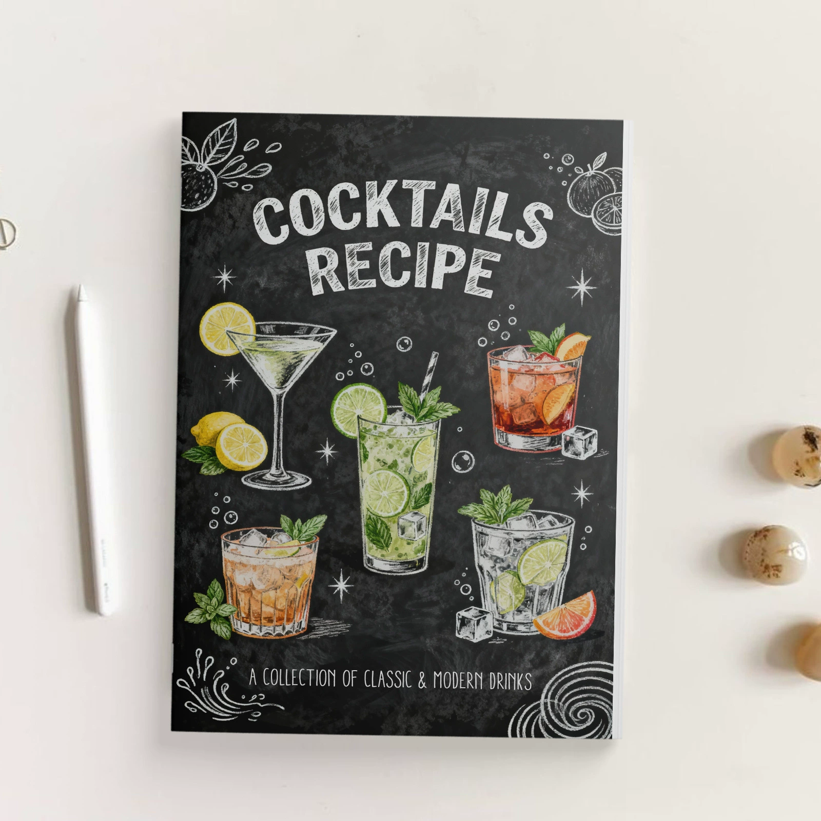 Przepisy na koktajle: Kolekcja – Cocktail Recipe Book recenzja i cena
