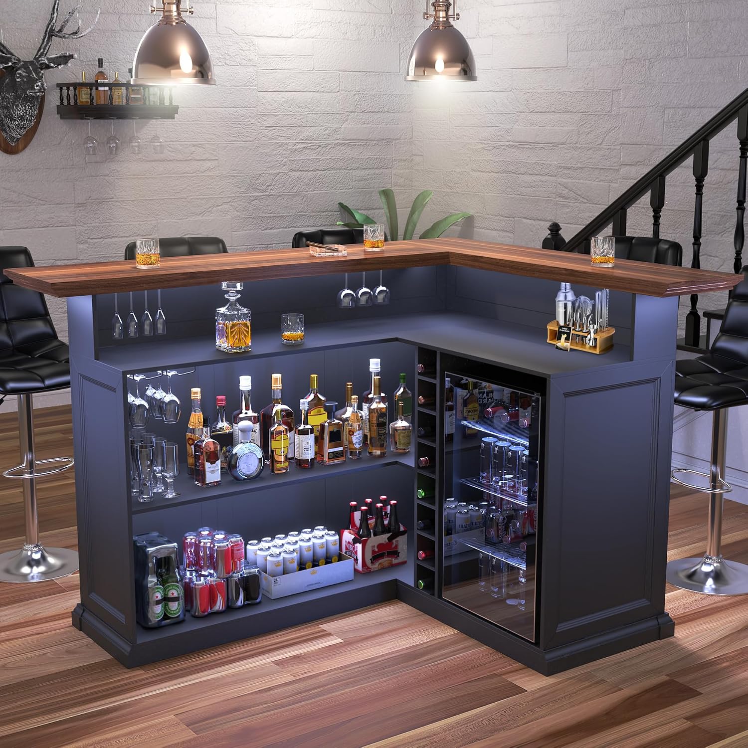 Szafka barowa w kształcie lite – Home Bar Lounge recenzja i cena
