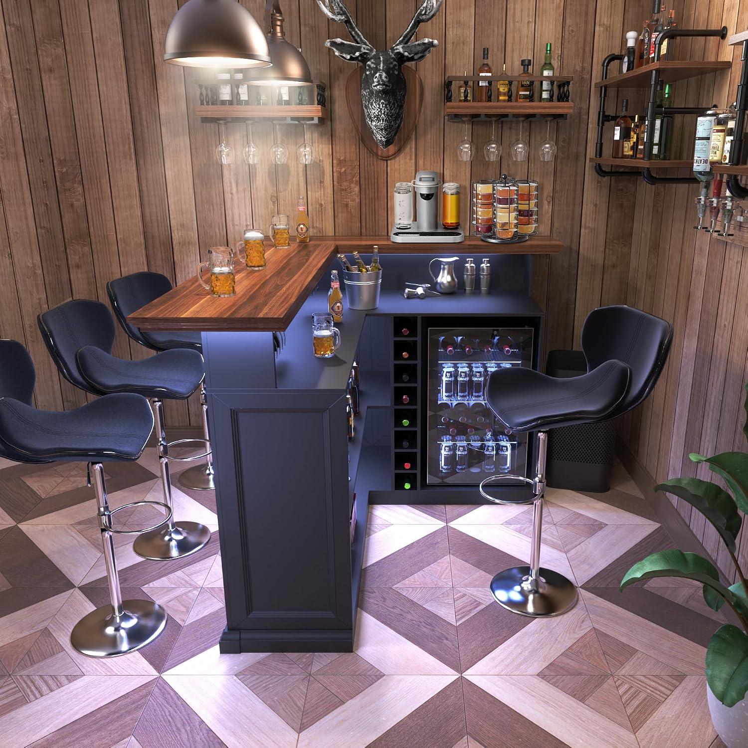 Szafka barowa w kształcie lite – Home Bar Lounge recenzja i cena